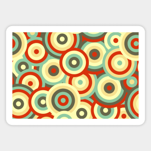 Unique Retro Pattern Sticker